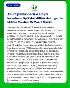 Construire și extindere unități medicale în București
