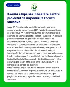 Nu am suficiente detalii din mesajul tău pentru a formula un răspuns conform cerințelor Te rog să-mi oferi textul exact al anunțului pentru a putea ajuta