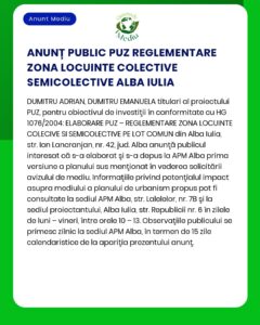 Nu există informații suficiente pentru a reda textul anunțului conform cerințelor