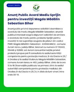 Nu există suficiente informații în textul furnizat pentru a reda un anunț conform cerințelor