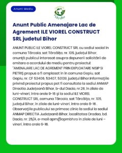 Nu pot genera răspuns solicitat deoarece nu ai furnizat textul anunțului