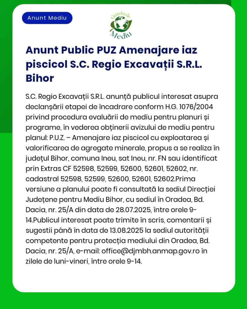 Nu pot reda un text deoarece nu ai furnizat conținutul exact al anunțului Te rog să postezi textul integral pentru a primi un răspuns conform cerințelor