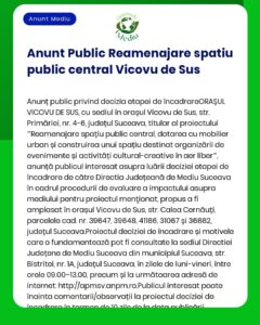 Nu există suficiente informații pentru a reda textul anunțului în condițiile precizate