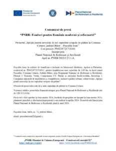 Finanțare investiții noi păduri în Cetariu, Bihor prin PNRR, inițiativă susținută de Pașcalău Ioan.