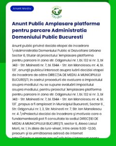 Indicator verde și alb, margine albastră.