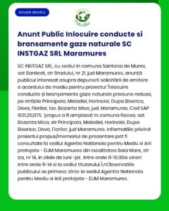 În Maramureș, INSTGAZ desfășoară lucrări de înlocuire și extindere a rețelelor de gaze naturale; sunt disponibile detalii privind zonele afectate și instituțiile responsabile.