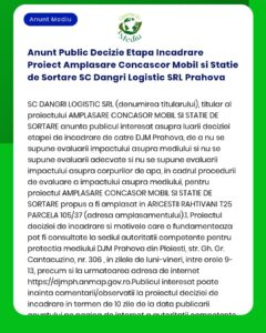 Anunt Public Decizie Etapa Incadrare Proiect Amplasare Concascor Mobil